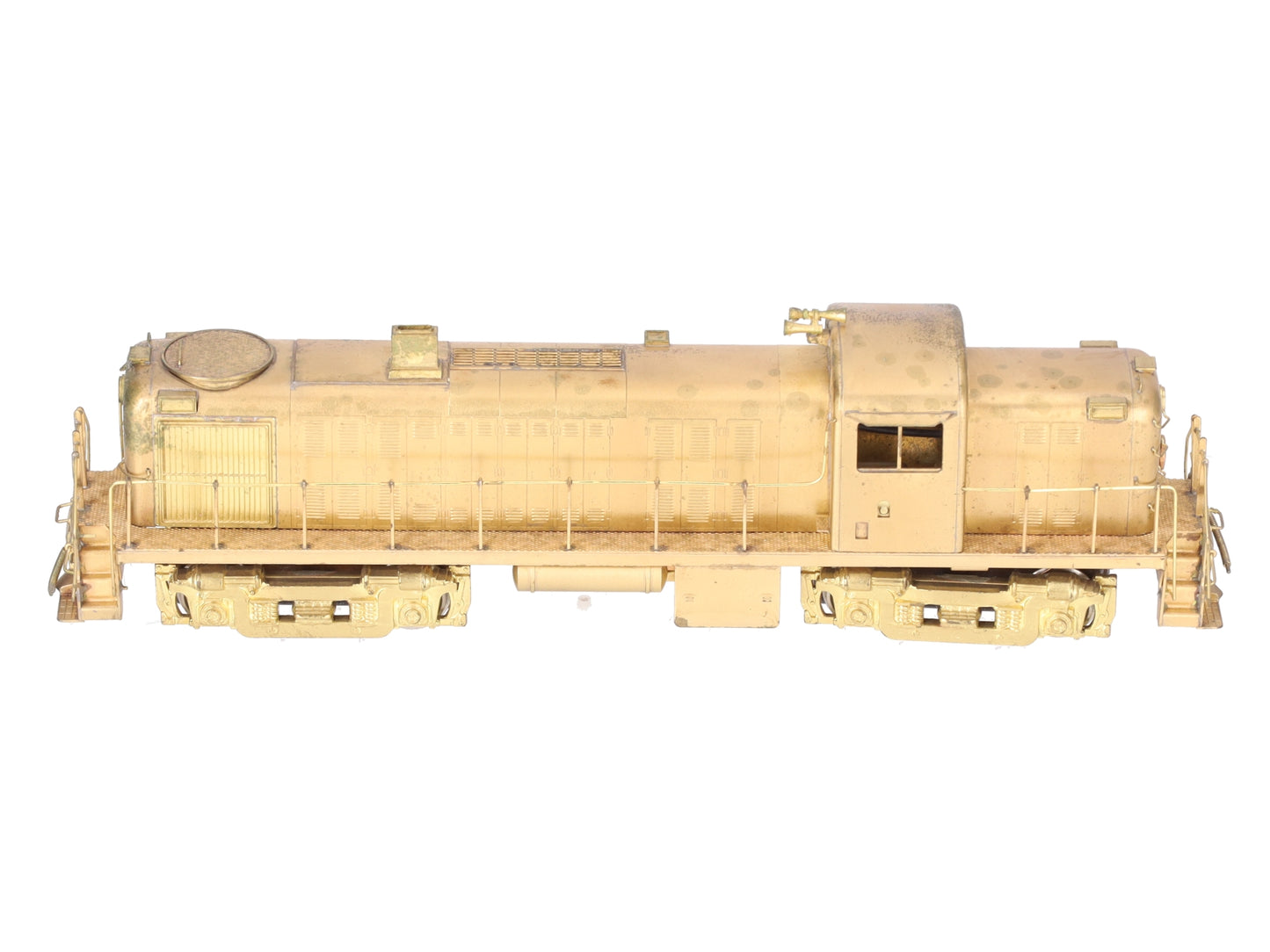 Alco Models D-123 HO BRASS RS-3 Diesel Locomotive - unpainted VG/Box