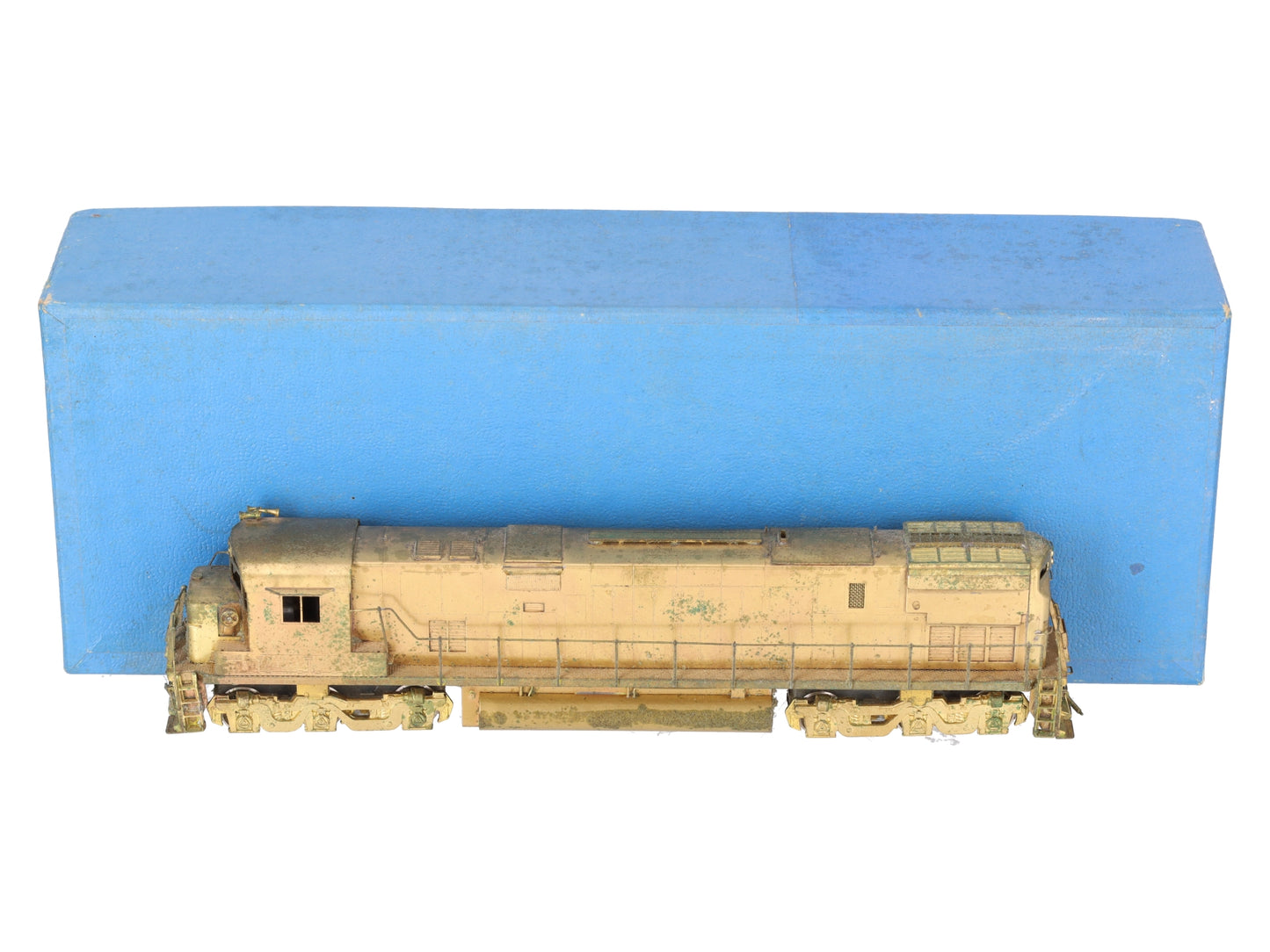 Alco Models D-139 HO BRASS C-628 High Hood Diesel Locomotive - Unpainted VG/Box