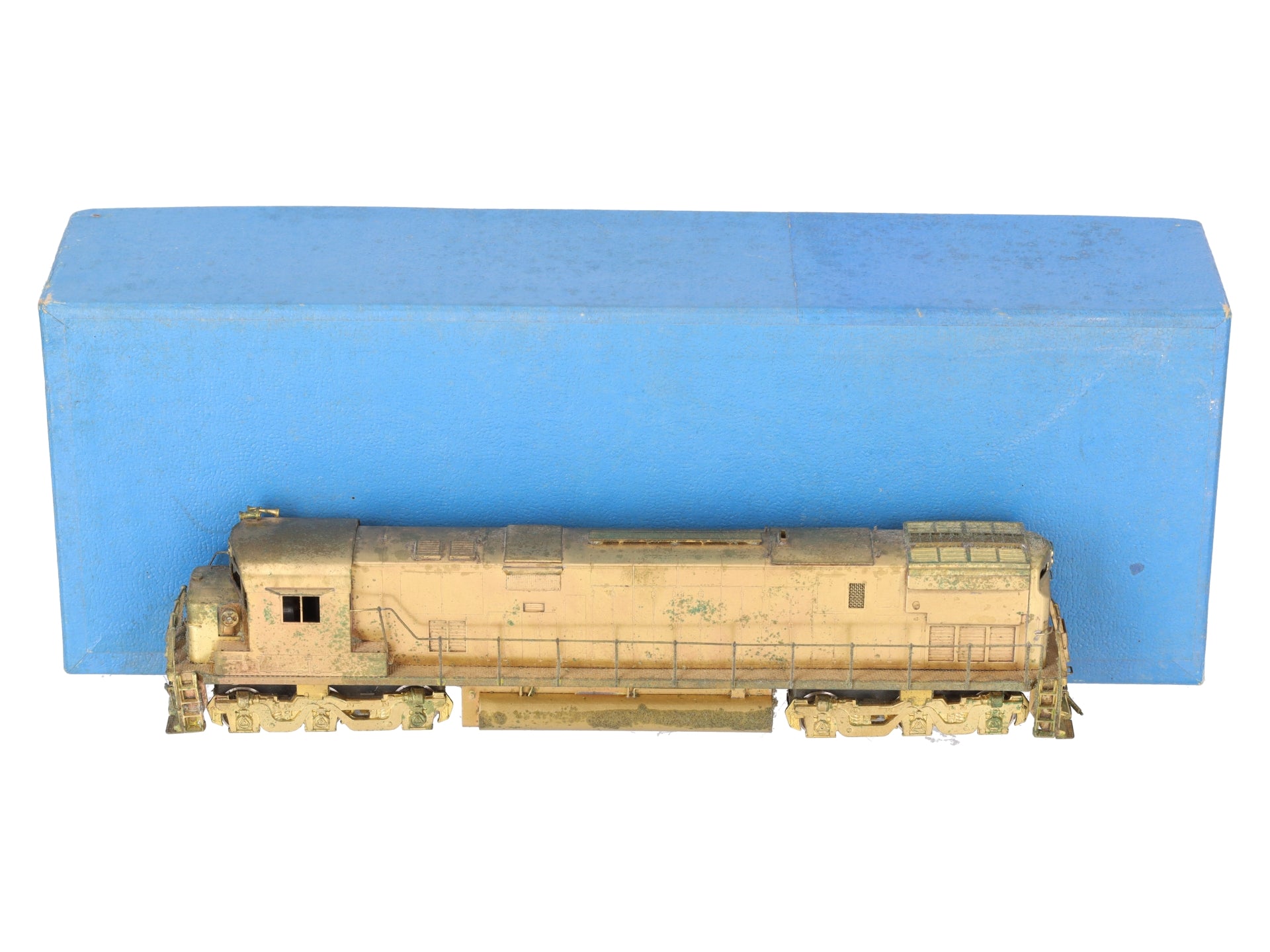 Alco Models D-139 HO BRASS C-628 High Hood Diesel Locomotive - Unpainted VG/Box