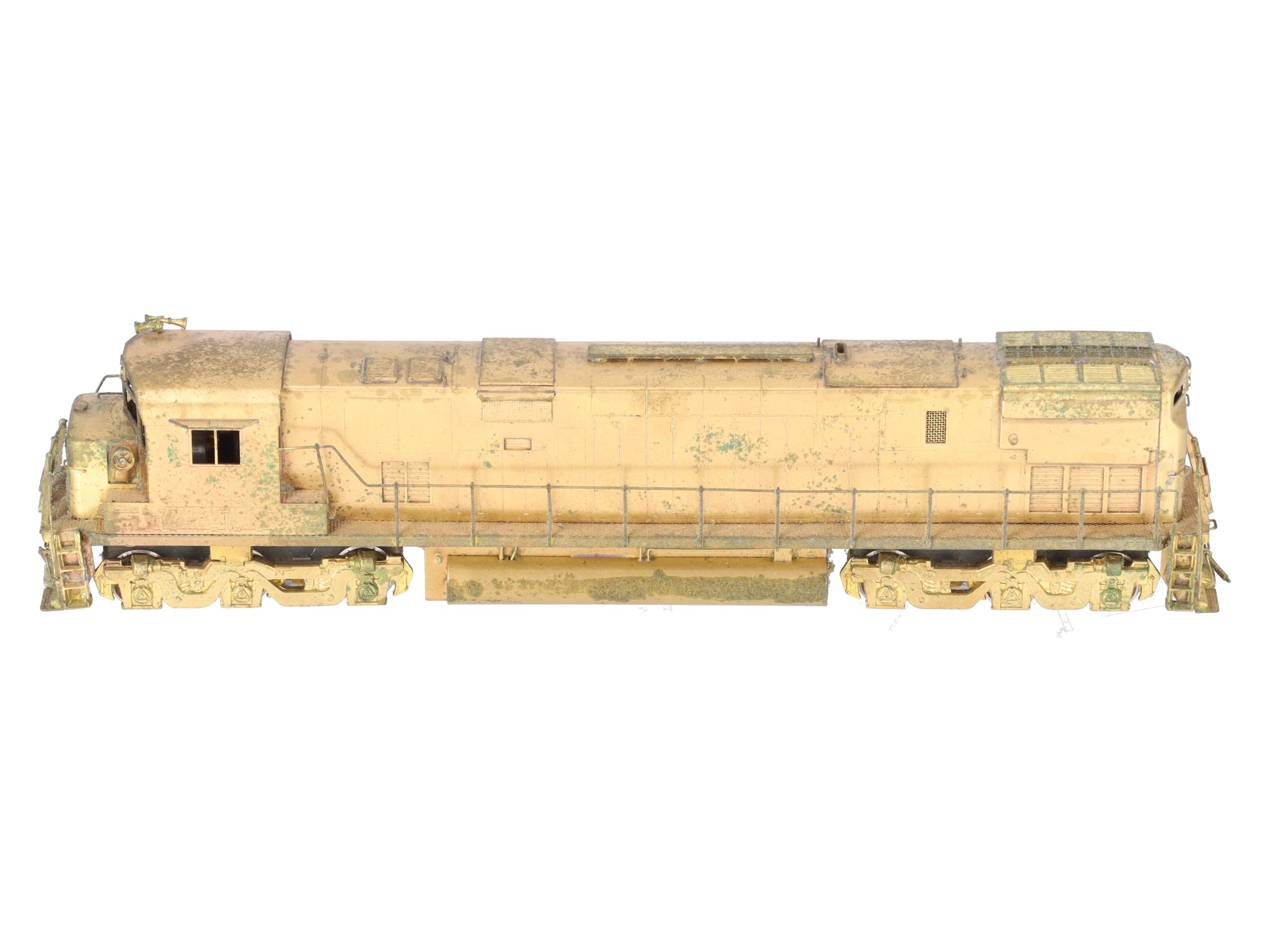 Alco Models D-139 HO BRASS C-628 High Hood Diesel Locomotive - Unpainted VG/Box