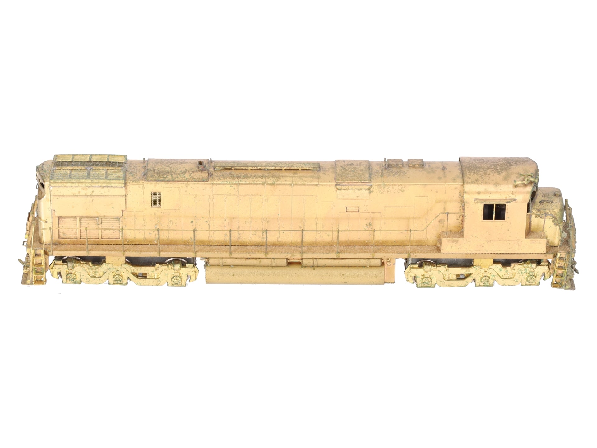 Alco Models D-139 HO BRASS C-628 High Hood Diesel Locomotive - Unpainted VG/Box
