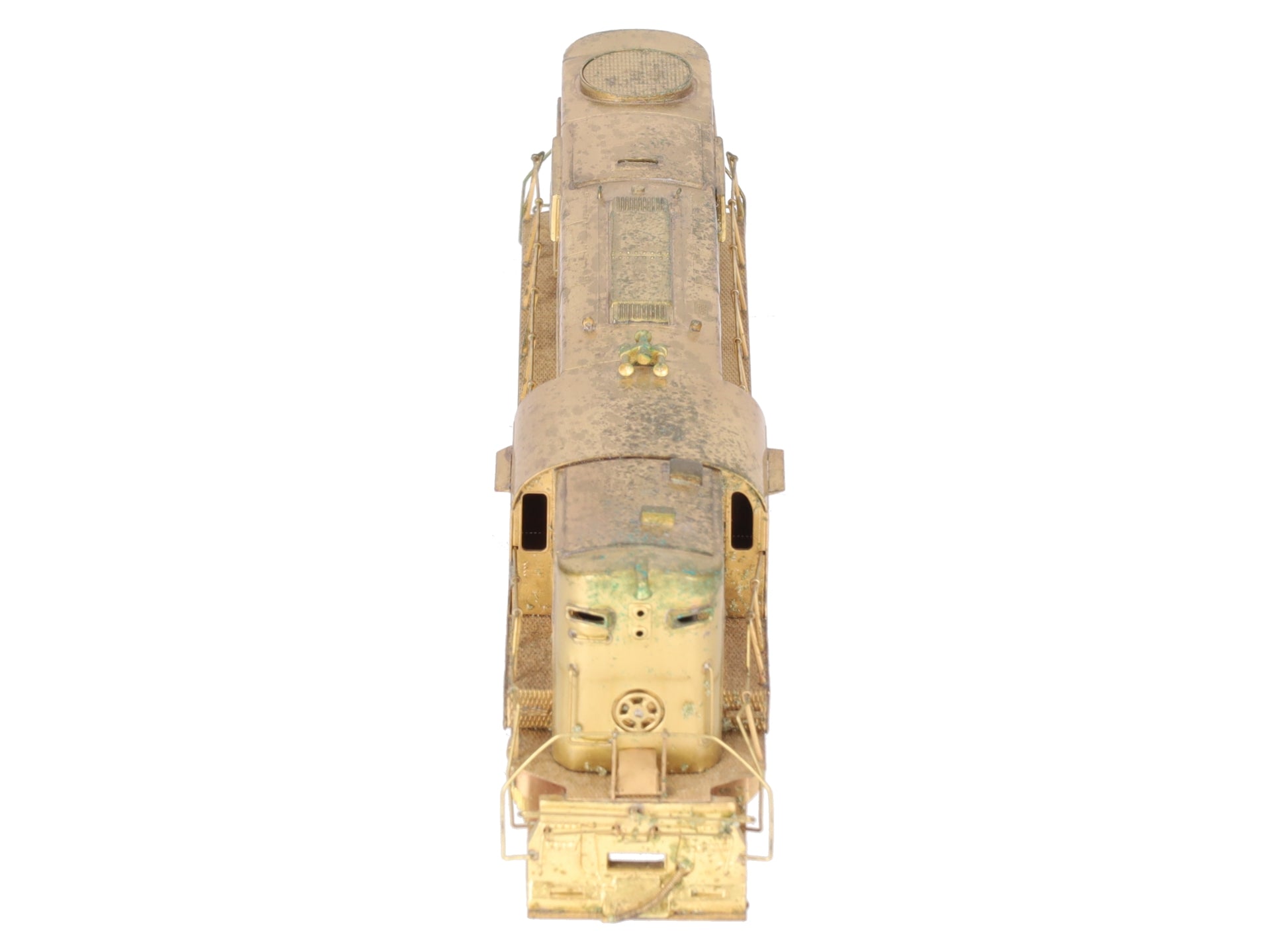 Alco Models D-127 HO Brass M.L.W. RS-18 Diesel Locomotive - unpainted VG/Box