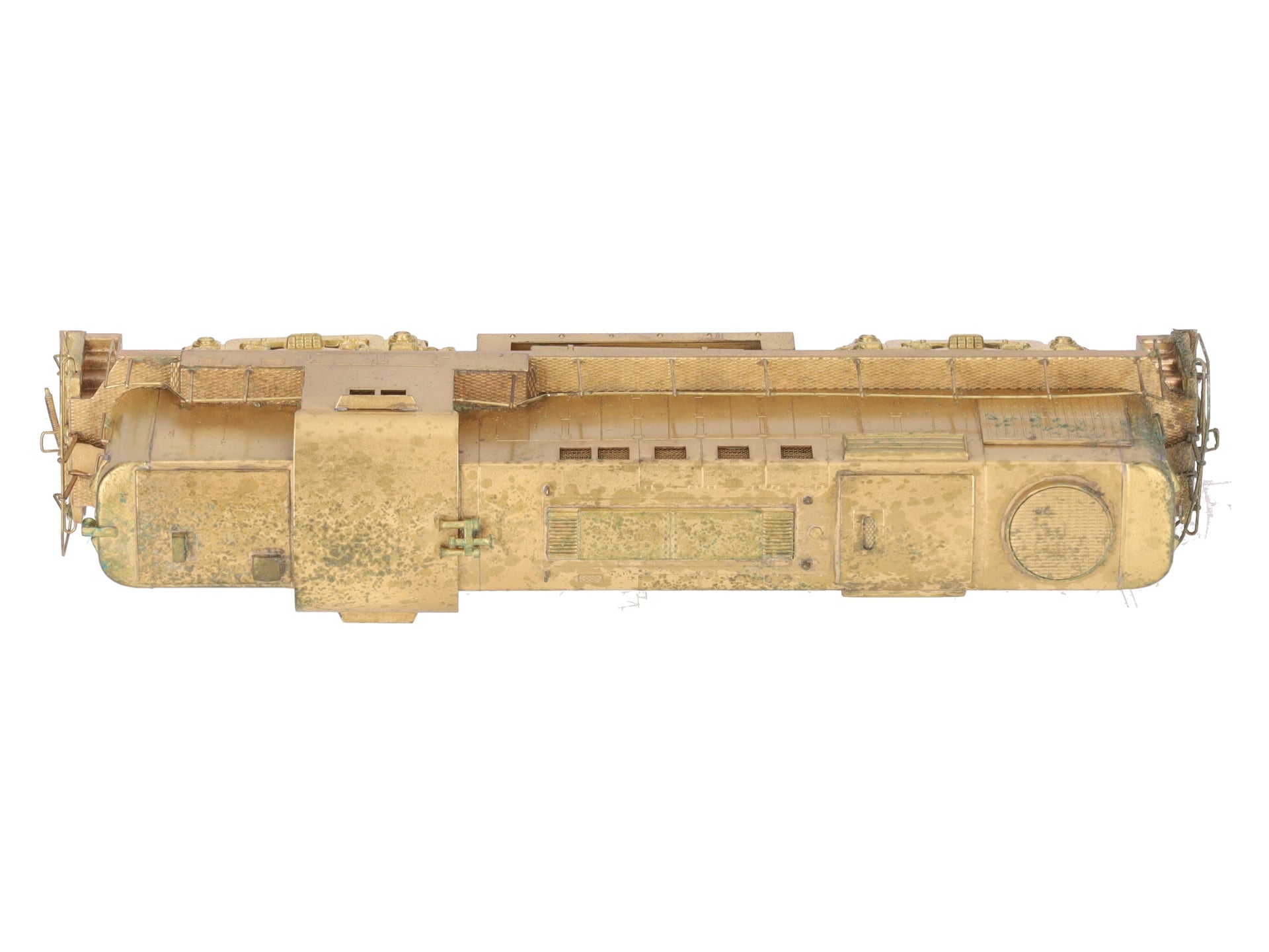 Alco Models D-127 HO Brass M.L.W. RS-18 Diesel Locomotive - unpainted VG/Box