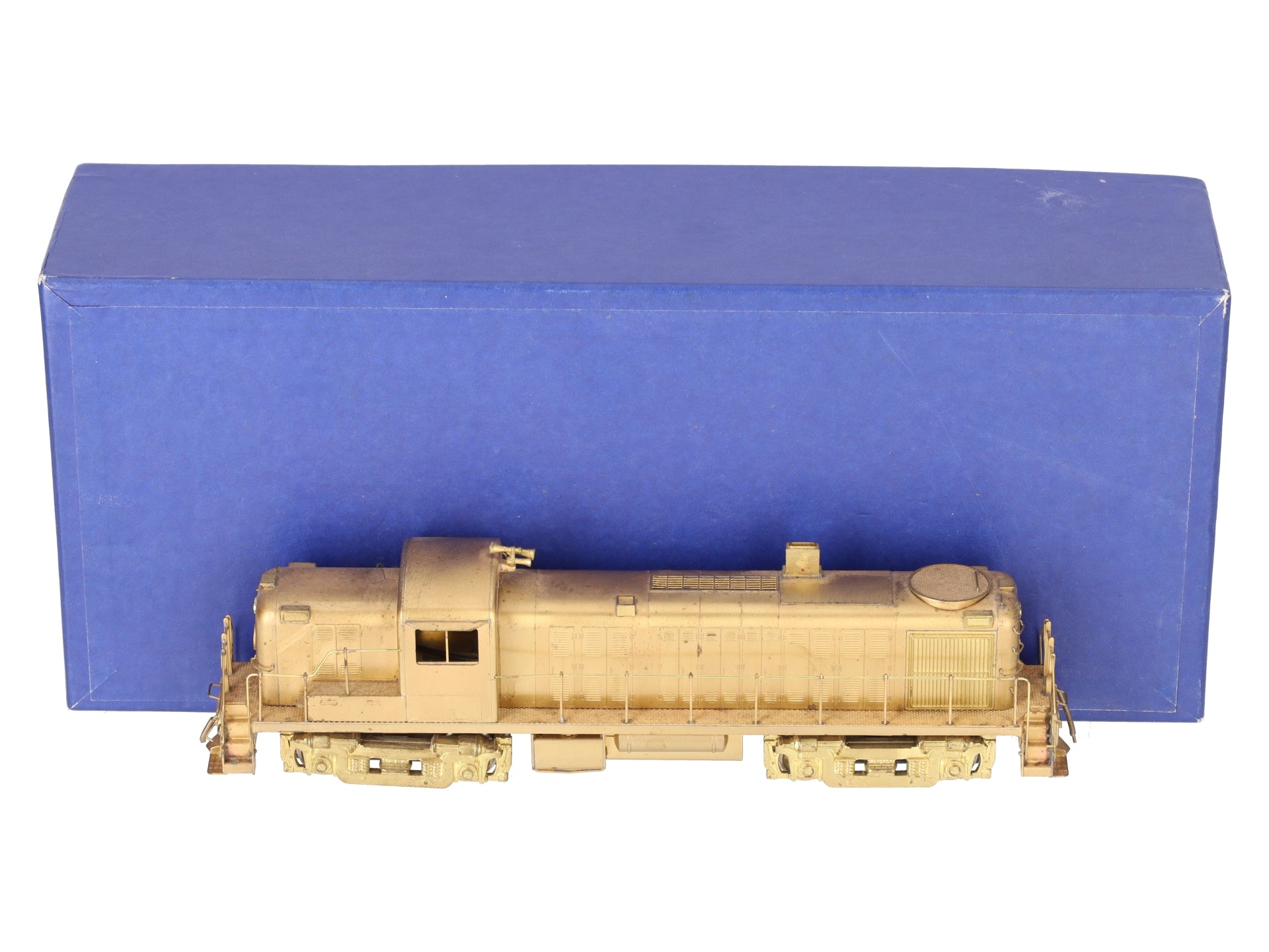 Alco Models D-123 HO BRASS RS-3 Diesel Locomotive - unpainted EX/Box