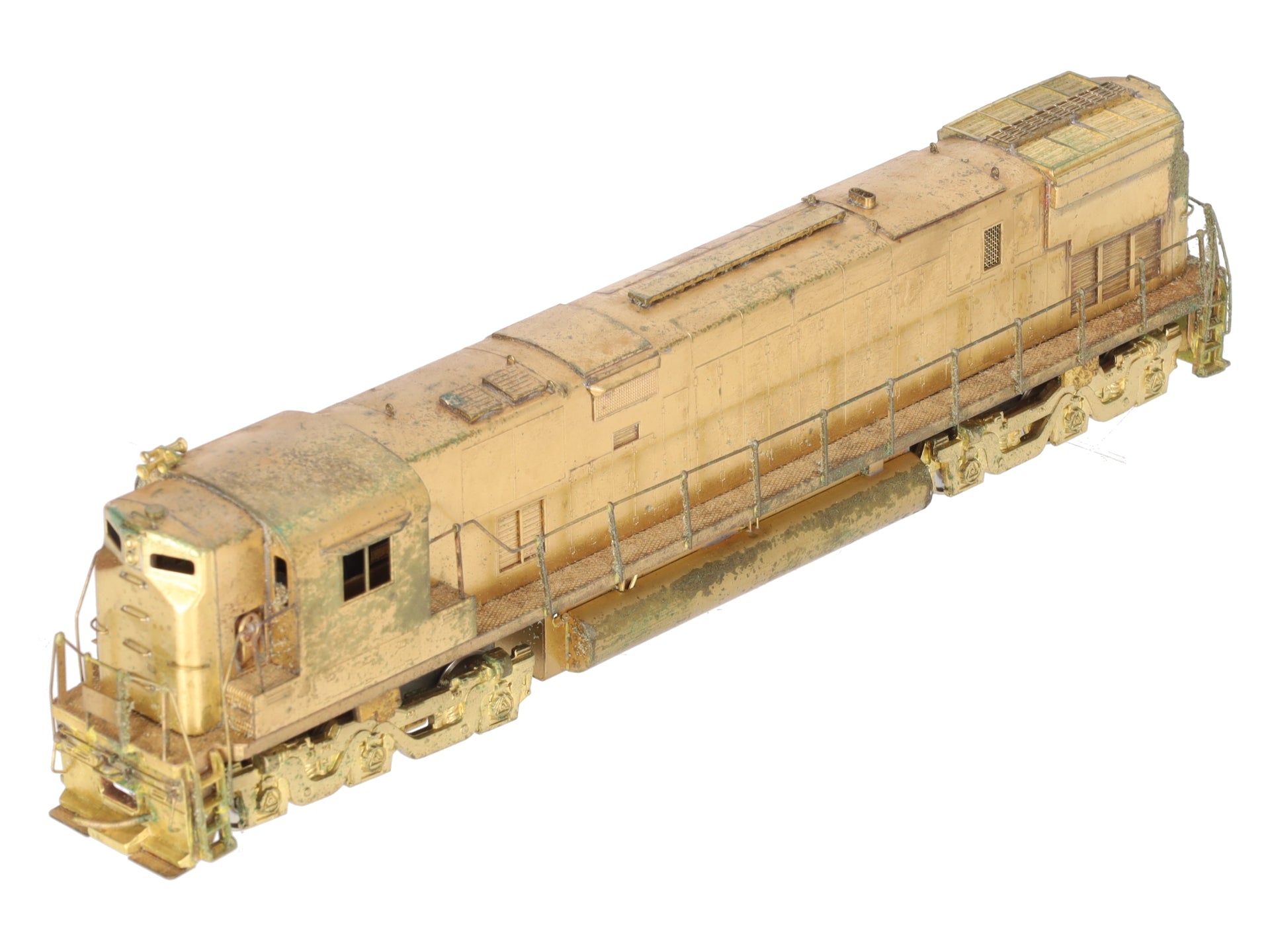 Alco Models D-138 HO Scale BRASS C-628 Low Hood Diesel Locomotive VG/Box
