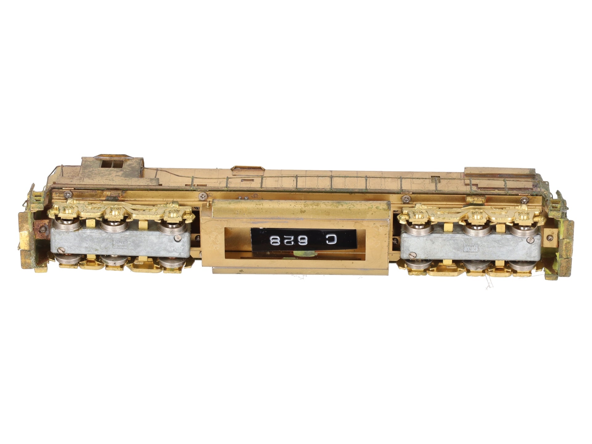 Alco Models D-138 HO Scale BRASS C-628 Low Hood Diesel Locomotive VG/Box