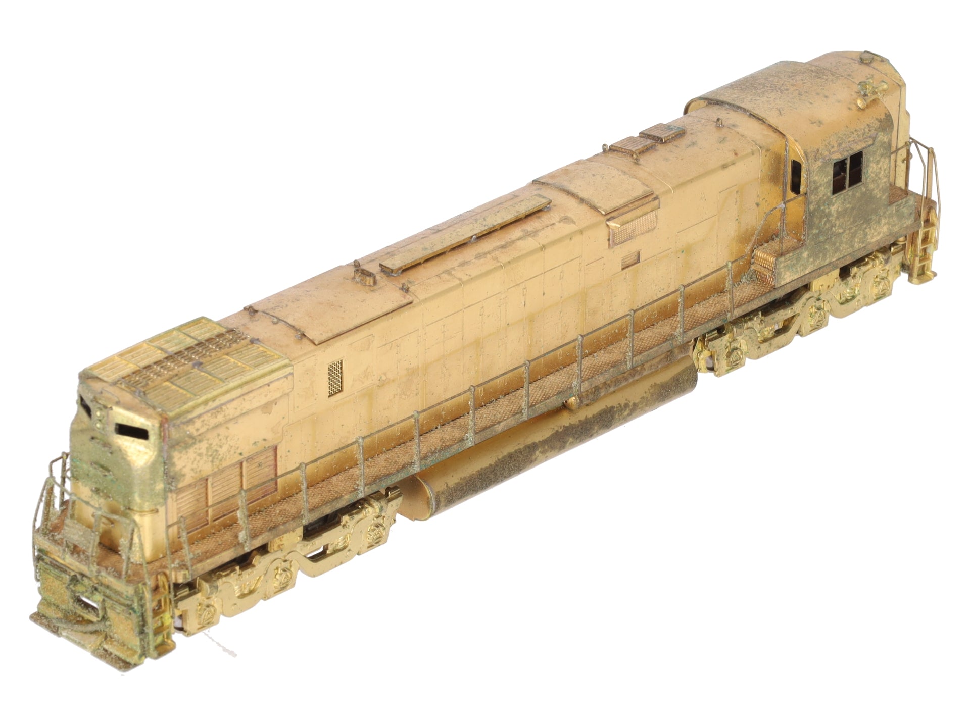 Alco Models D-138 HO Scale BRASS C-628 Low Hood Diesel Locomotive VG/Box