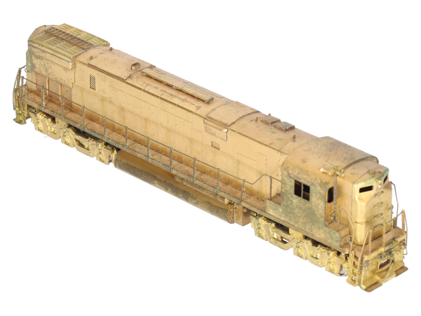 Alco Models D-138 HO Scale BRASS C-628 Low Hood Diesel Locomotive VG/Box