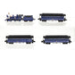 Bachmann 24018 N Scale Baltimore & Ohio Royal Blue Steam Starter Train Set LN/Box