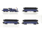 Bachmann 24018 N Scale Baltimore & Ohio Royal Blue Steam Starter Train Set LN/Box