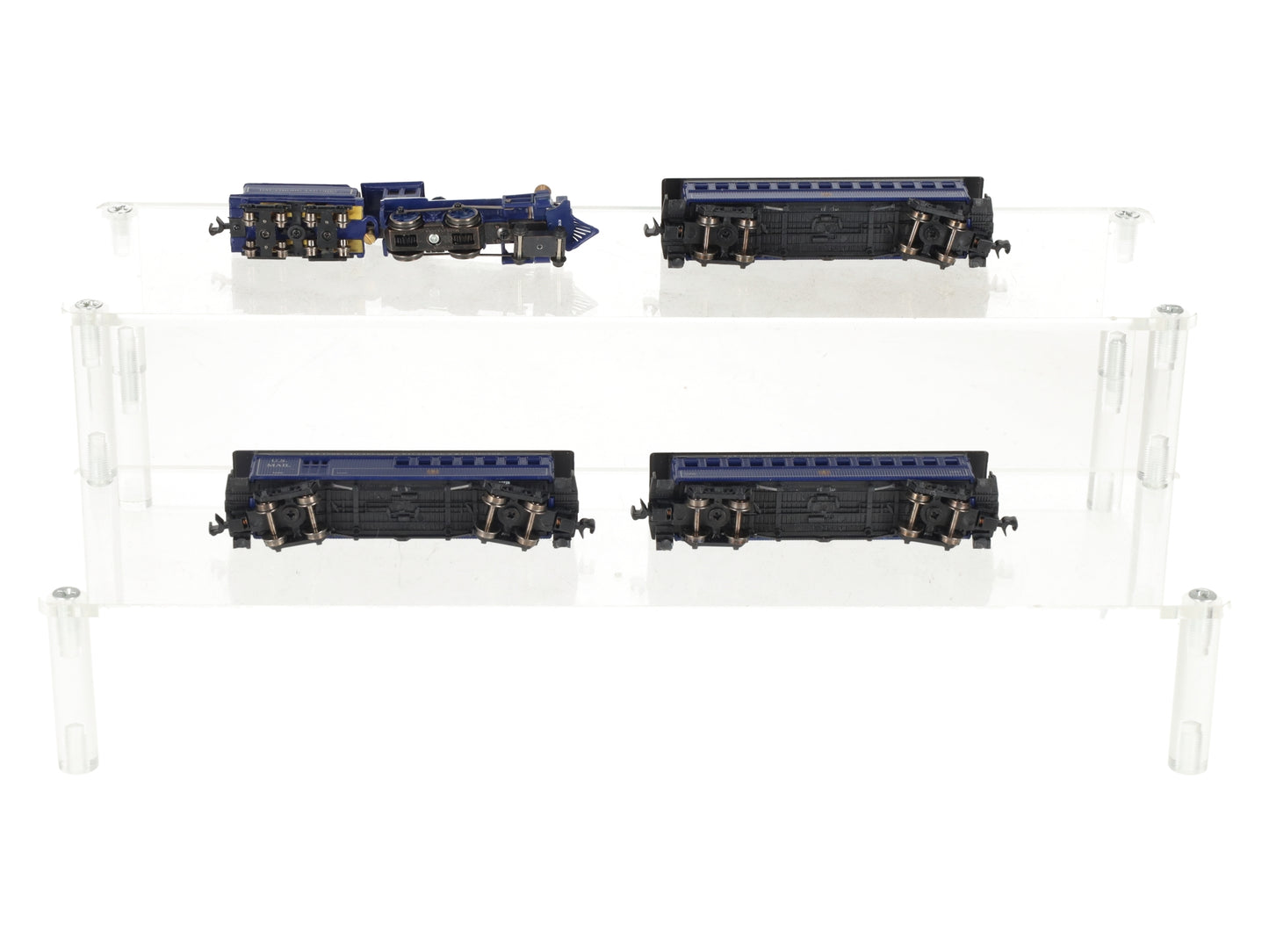 Bachmann 24018 N Scale Baltimore & Ohio Royal Blue Steam Starter Train Set LN/Box