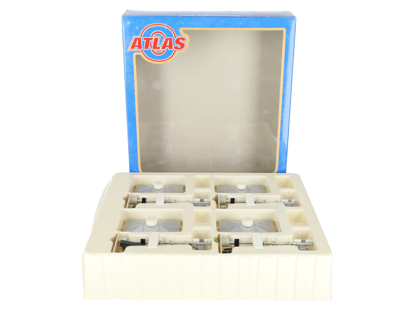 Atlas 6936 O Gauge SA Single Target Mast Signal - Set of 4 6932's LN/Box