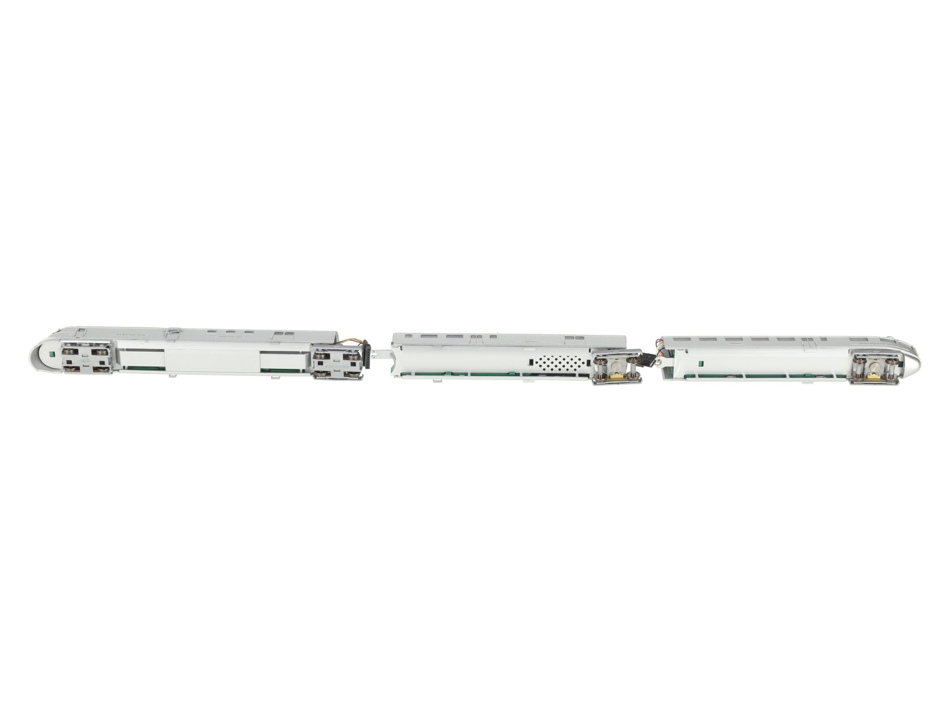 Con-Cor 001-008734 N Scale Post WWII Pioneer Zephyr Diesel Train Set EX/Box
