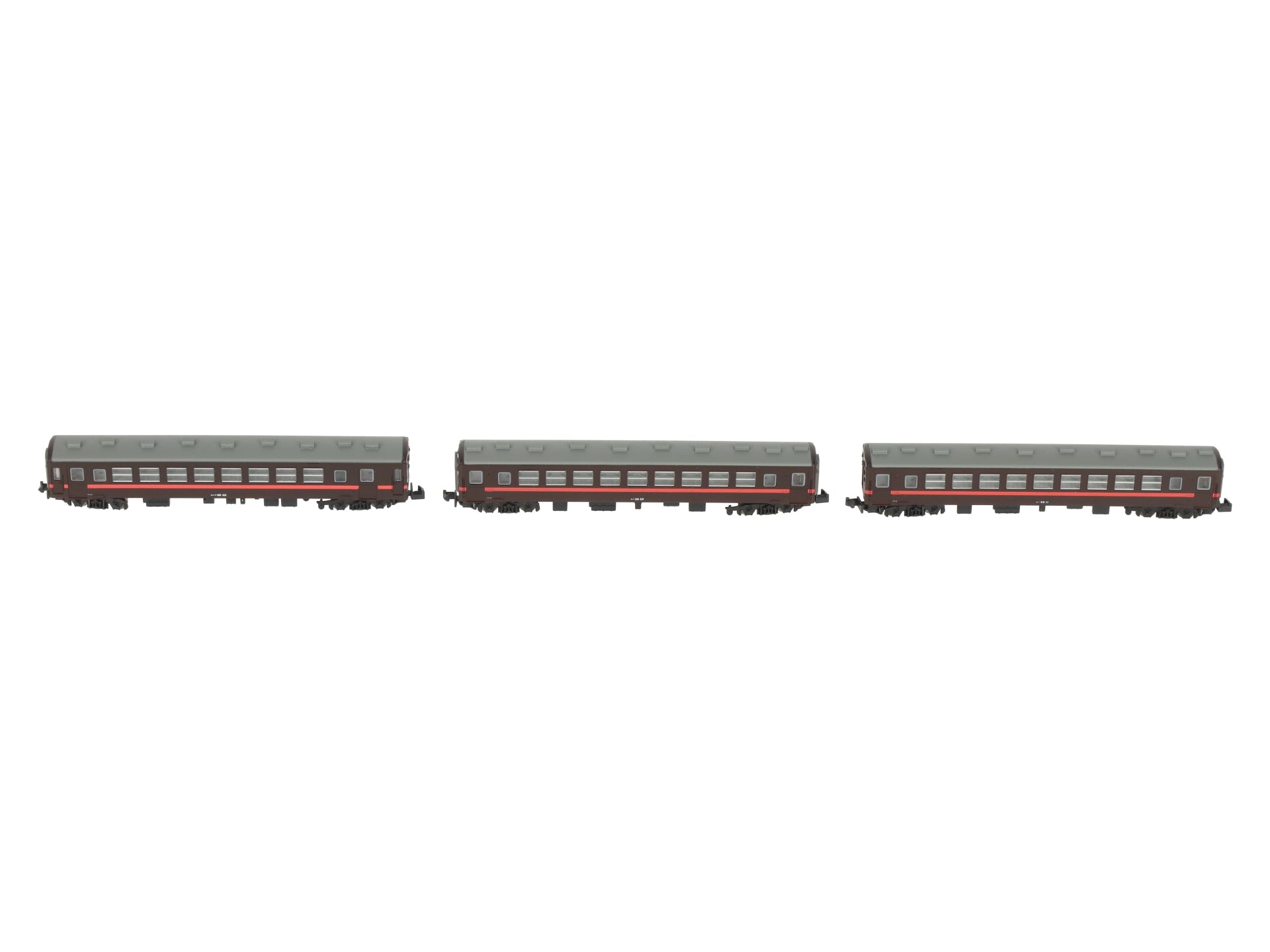 Rokuhan T014-4 Z Japanese National Railway Series 50 Type 0 Passenger Car Set LN/Box