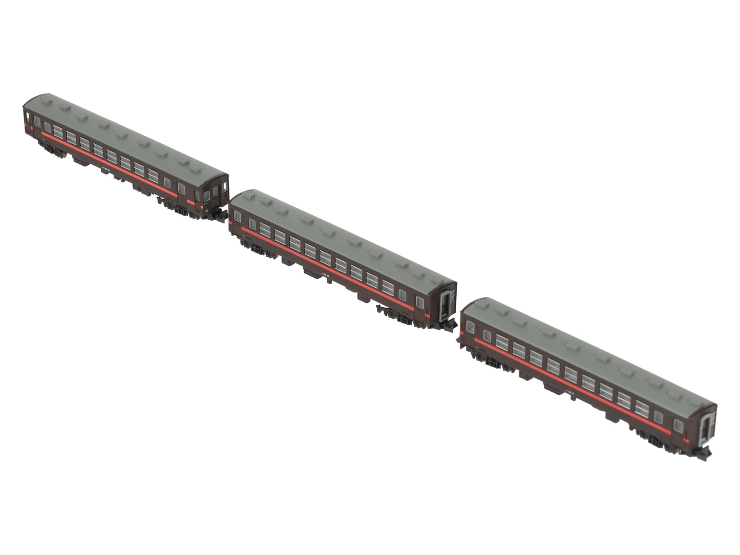Rokuhan T014-4 Z Japanese National Railway Series 50 Type 0 Passenger Car Set LN/Box