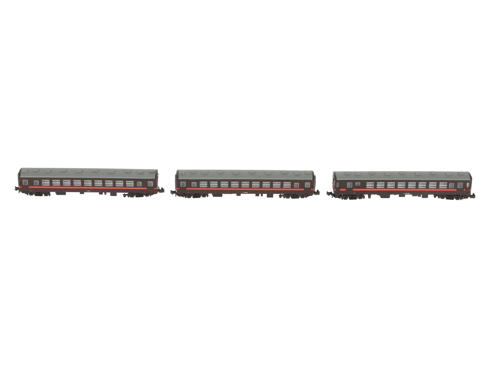 Rokuhan T014-4 Z Japanese National Railway Series 50 Type 0 Passenger Car Set LN/Box