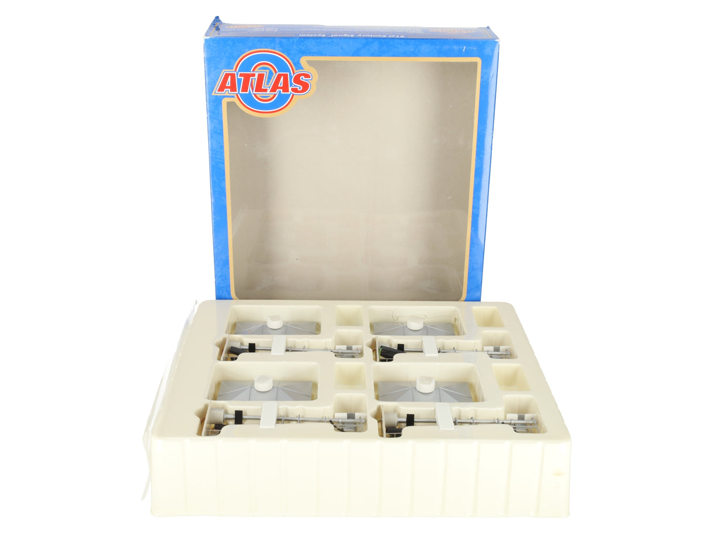 Atlas 6936 O Gauge SA Single Target Mast Signal - Set of 4 6932's LN/Box