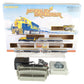 Bachmann 24023 N Scale Alaska Mckinley Explorer Diesel Starter Train Set LN/Box