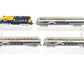 Bachmann 24023 N Scale Alaska Mckinley Explorer Diesel Starter Train Set LN/Box