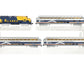 Bachmann 24023 N Scale Alaska Mckinley Explorer Diesel Starter Train Set LN/Box
