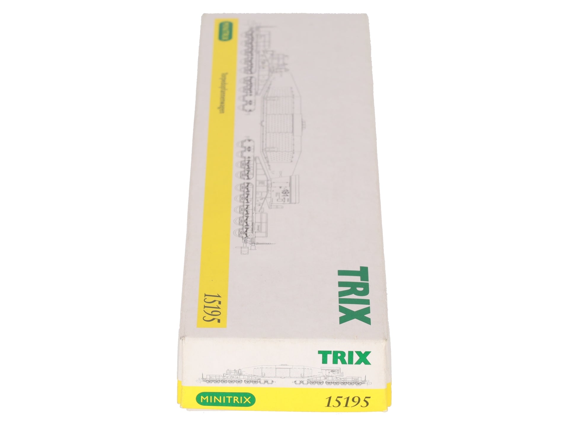 Trix 15195 N Scale Deutsche Bundesbahn Torpedo Hot Metal Bottle Car #191 LN/Box