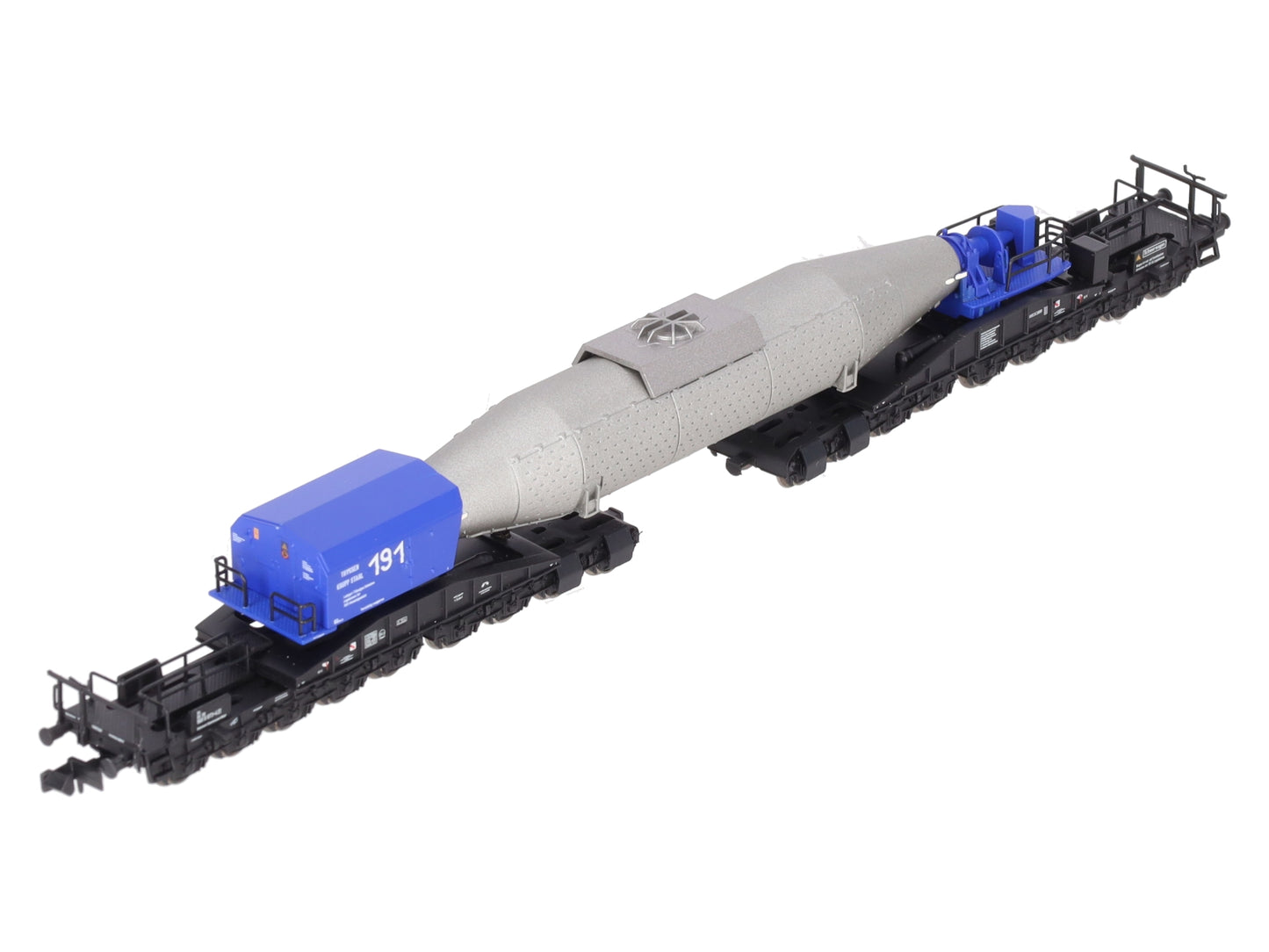 Trix 15195 N Scale Deutsche Bundesbahn Torpedo Hot Metal Bottle Car #191 LN/Box