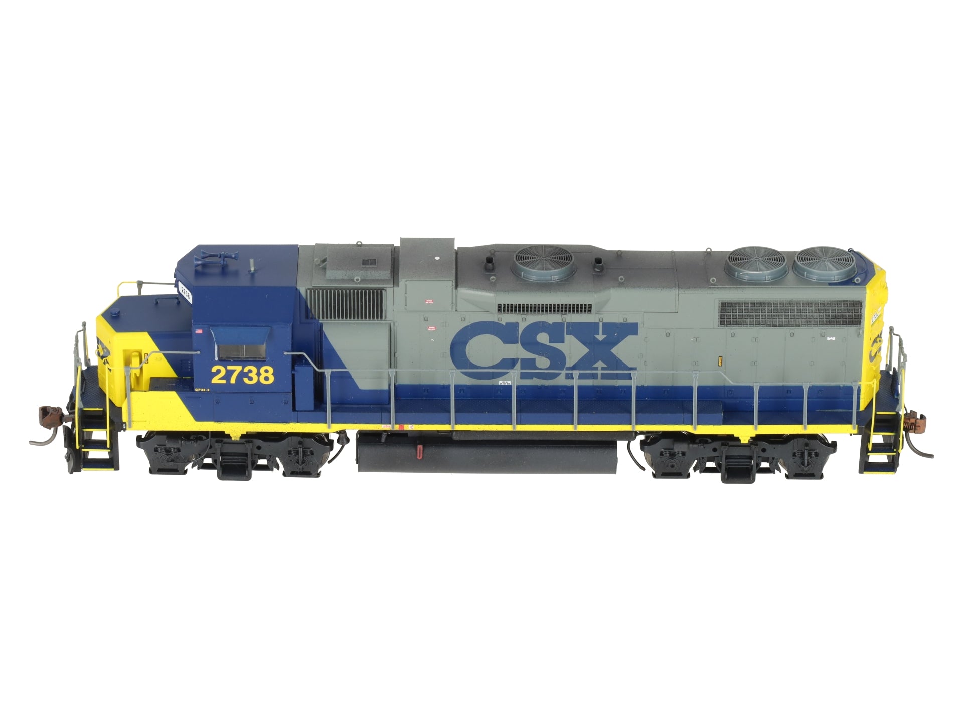 Proto 2000 30770 HO Scale CSX GP38-2 Diesel Locomotive #2738 EX/Box