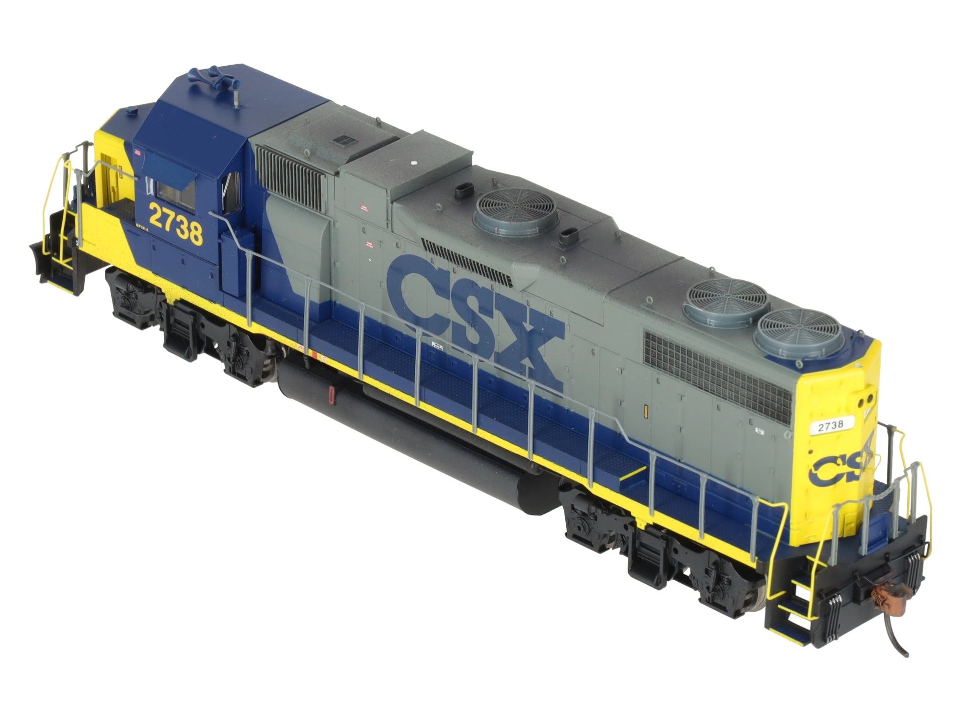 Proto 2000 30770 HO Scale CSX GP38-2 Diesel Locomotive #2738 EX/Box