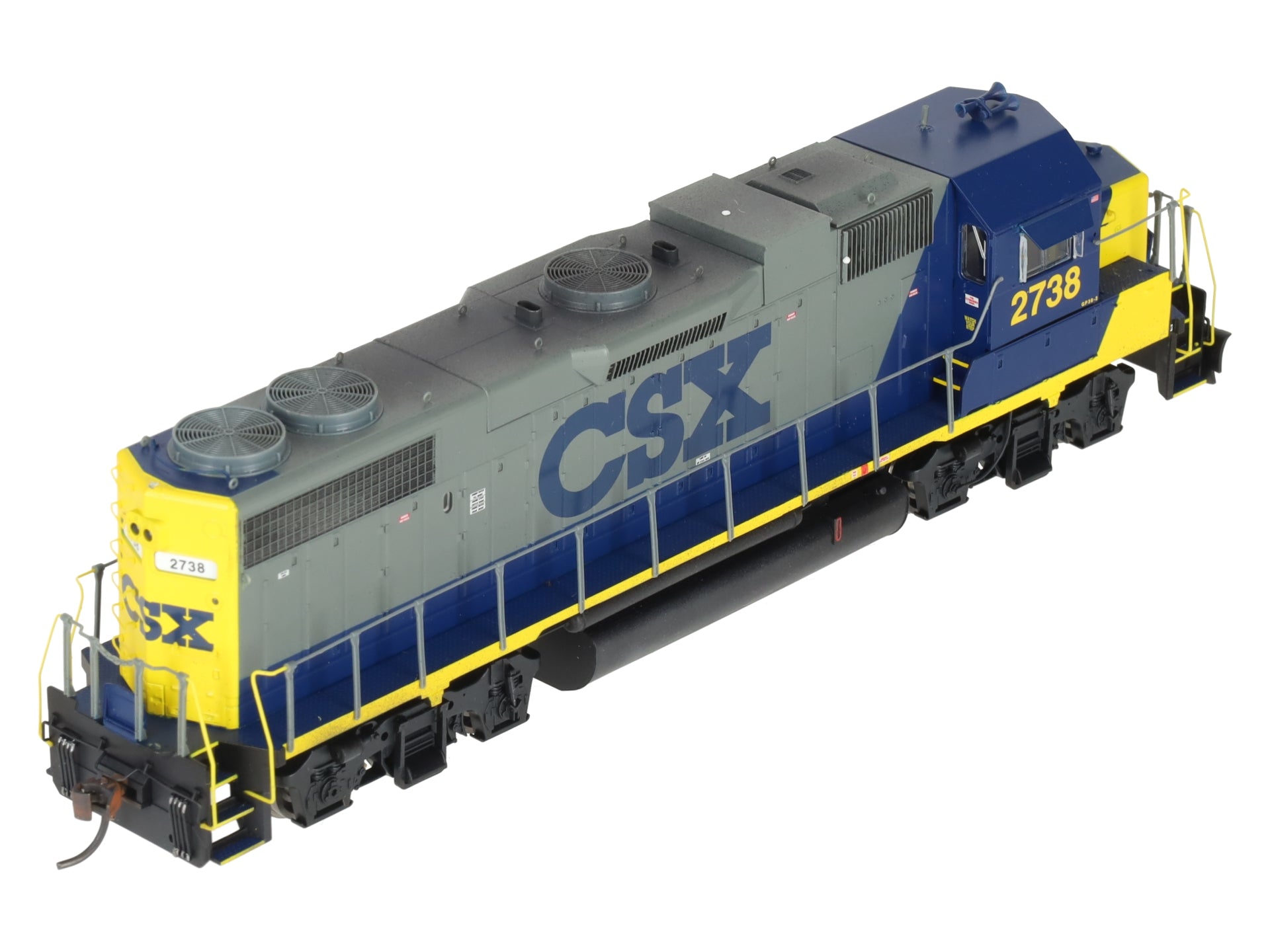 Proto 2000 30770 HO Scale CSX GP38-2 Diesel Locomotive #2738 EX/Box