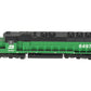 Proto 2000 30722 HO Burlington Northern EMD SD45 Diesel Locomotive #6497 EX/Box