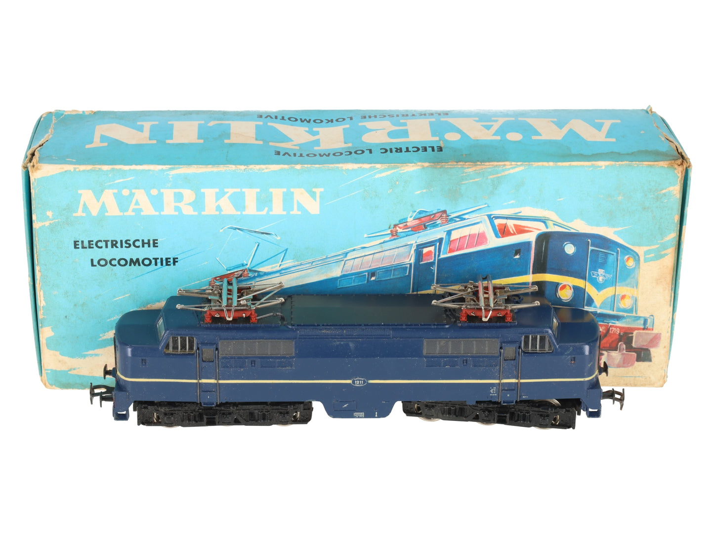 Marklin 3051 HO Scale Electric Locomotive #1211 EX/Box