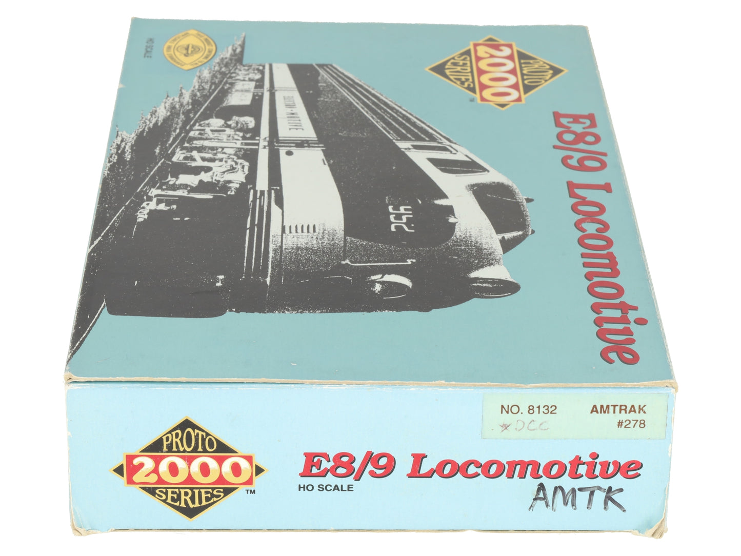 Proto 2000 8132 HO Scale Amtrak E8/9 Diesel Locomotive #278 w/DCC EX/Box