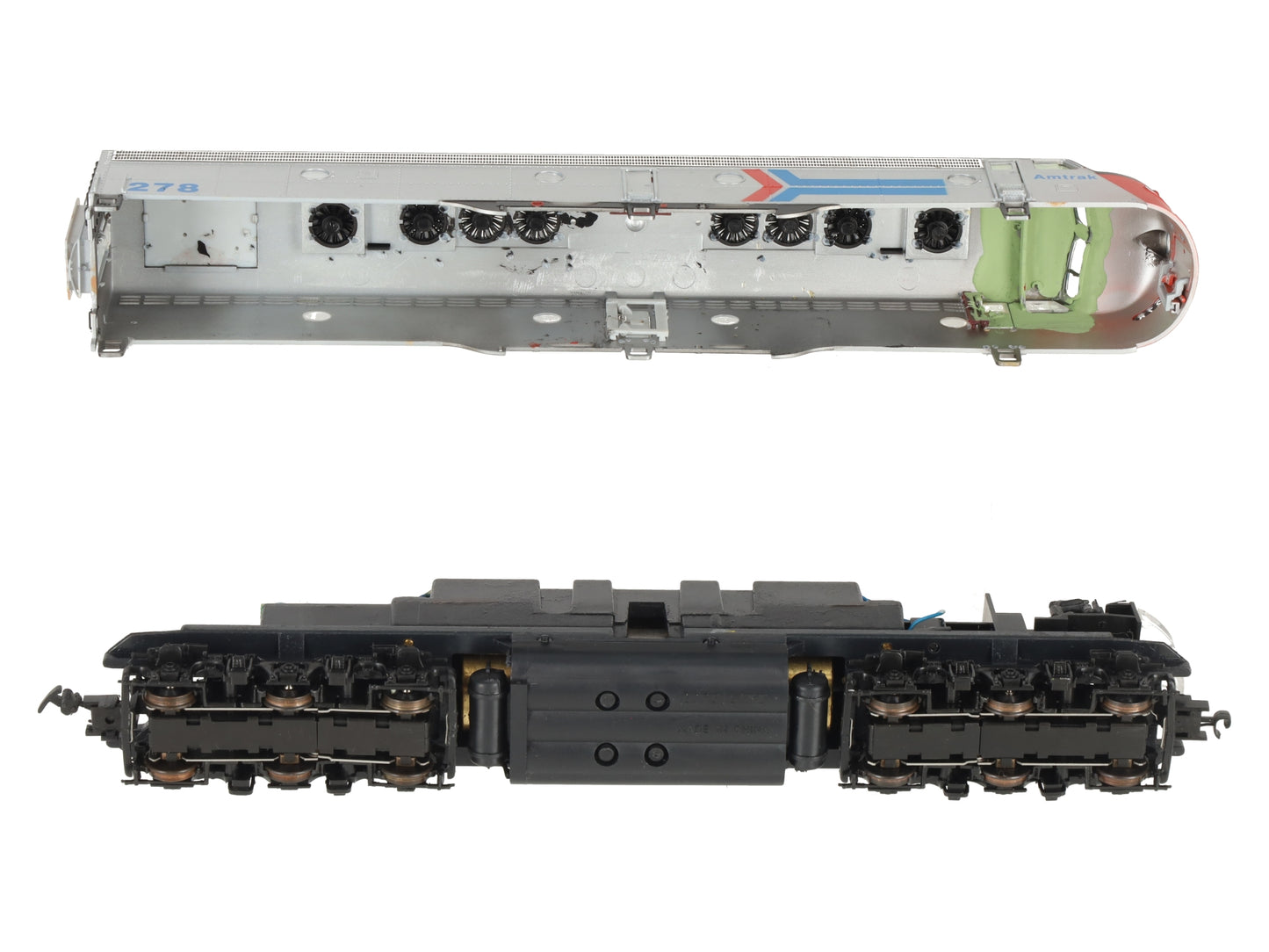 Proto 2000 8132 HO Scale Amtrak E8/9 Diesel Locomotive #278 w/DCC EX/Box