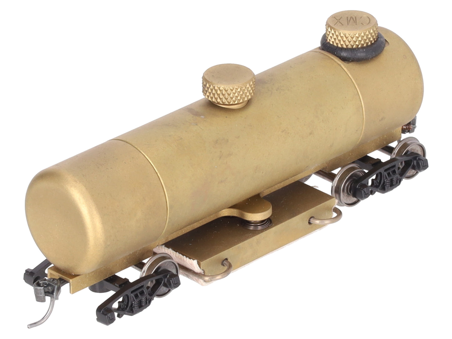 CMX Products HO Scale Brass "Cleaning Machine" Track Cleaning Tank Car EX/Box