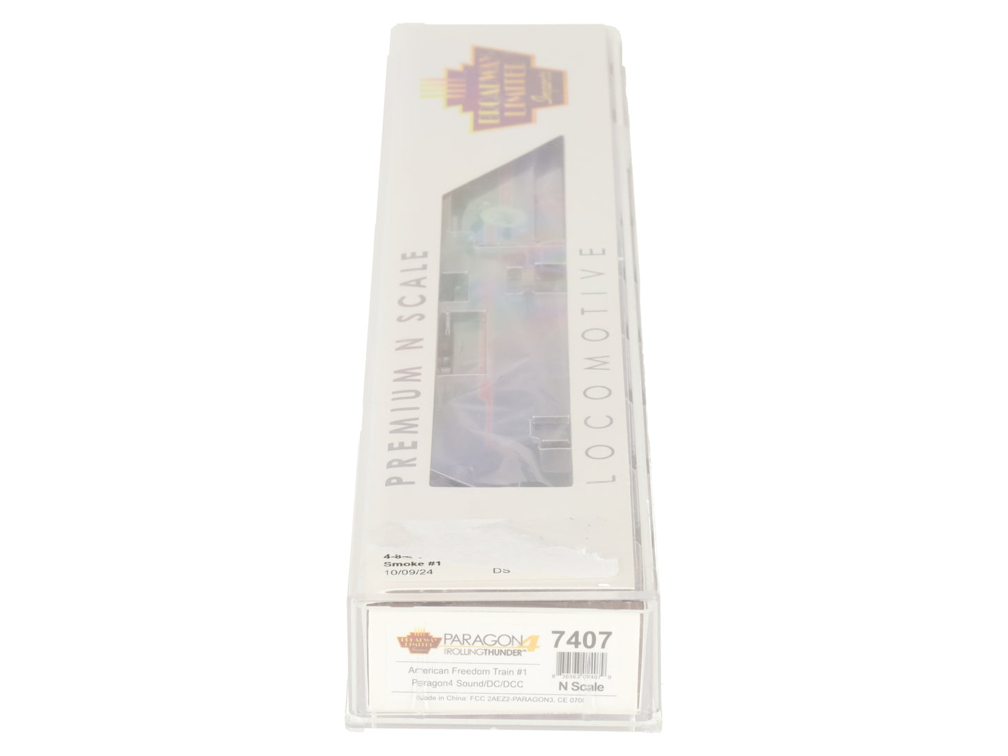 Broadway Limited 7407 N Reading T1 4-8-4 Steam Loco - Sound/DC/DCC and Smoke #1 EX/Box