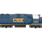 Atlas 10000479 HO Scale CSX "YN3" GP39-2 Ph 1 Locomotive #4305 w/DCC EX/Box