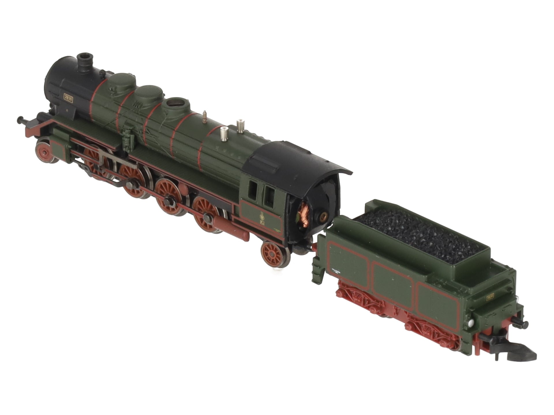 Marklin 88093 Z Scale KPEV Prussian Reihe Class 2-8-2 Steam Locomotive w/Tender EX