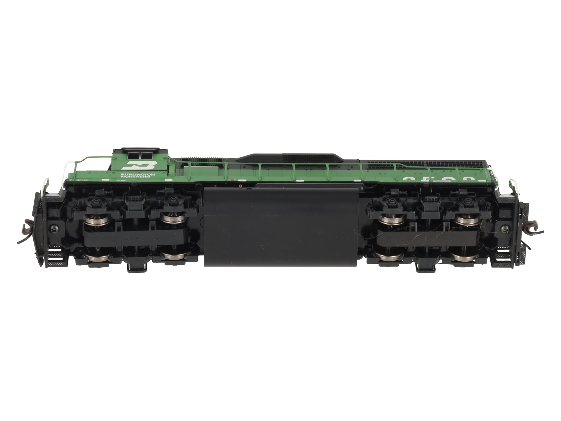 Atlas 9705 HO Scale Burlington Northern GP-40 Diesel Locomotive #3508 w/DCC EX/Box