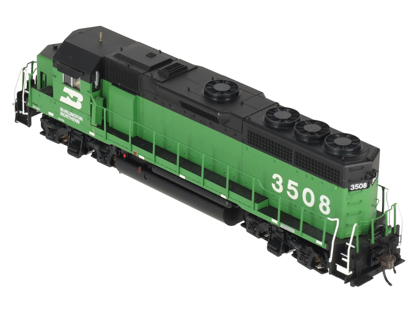 Atlas 9705 HO Scale Burlington Northern GP-40 Diesel Locomotive #3508 w/DCC EX/Box