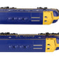 Lionel 6-18117 O Gauge Santa Fe Blue/Yellow F3 AA Diesel Set EX/Box