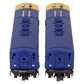 Lionel 6-18117 O Gauge Santa Fe Blue/Yellow F3 AA Diesel Set EX/Box