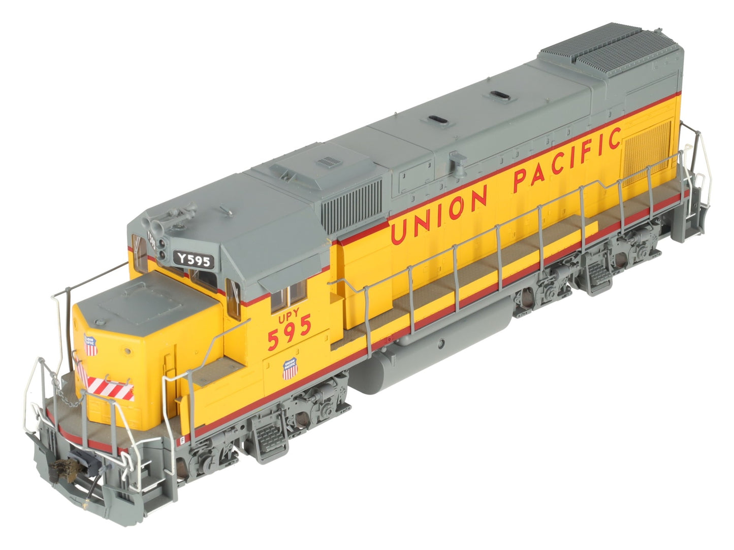 Atlas 0357-1 O Union Pacific Trainman GP15 Diesel Locomotive #595 w/DCC (2-Rail) EX/Box