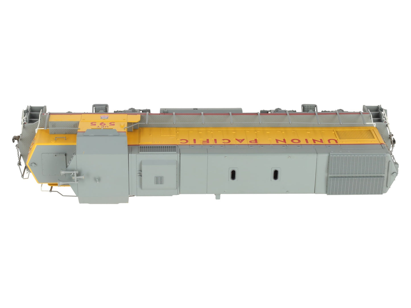 Atlas 0357-1 O Union Pacific Trainman GP15 Diesel Locomotive #595 w/DCC (2-Rail) EX/Box