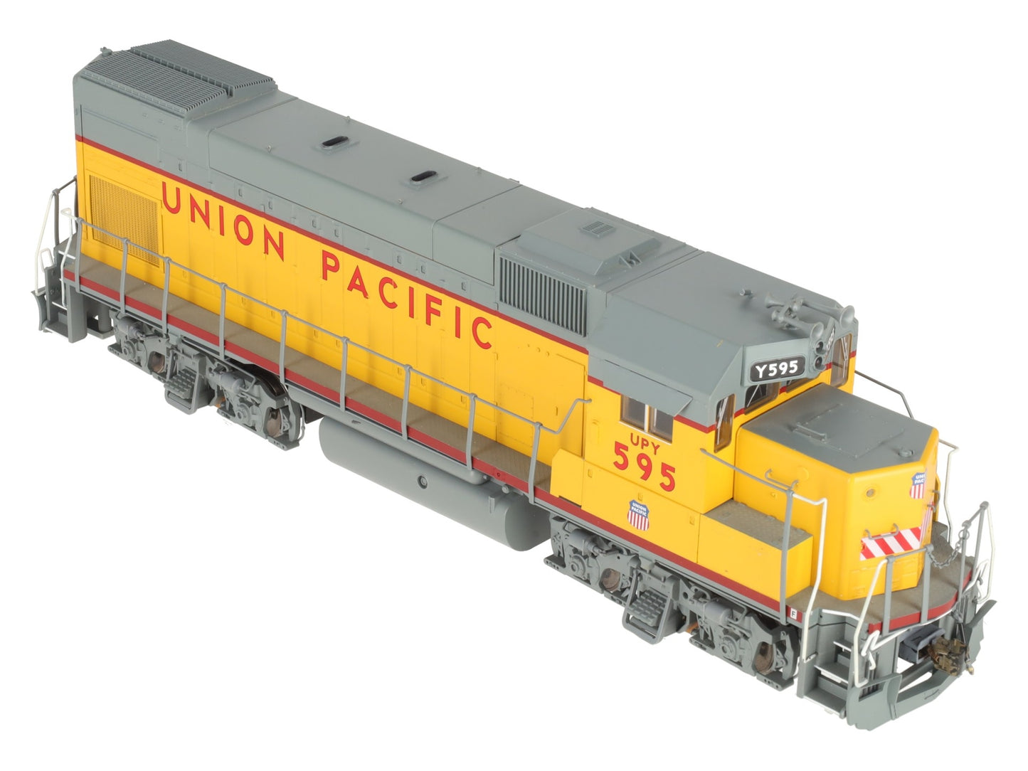 Atlas 0357-1 O Union Pacific Trainman GP15 Diesel Locomotive #595 w/DCC (2-Rail) EX/Box