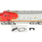 Lionel 2343T Vintage O Santa Fe F3 A Non-Powered Dummy Diesel Locomotive VG
