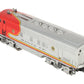 Lionel 2343T Vintage O Santa Fe F3 A Non-Powered Dummy Diesel Locomotive VG