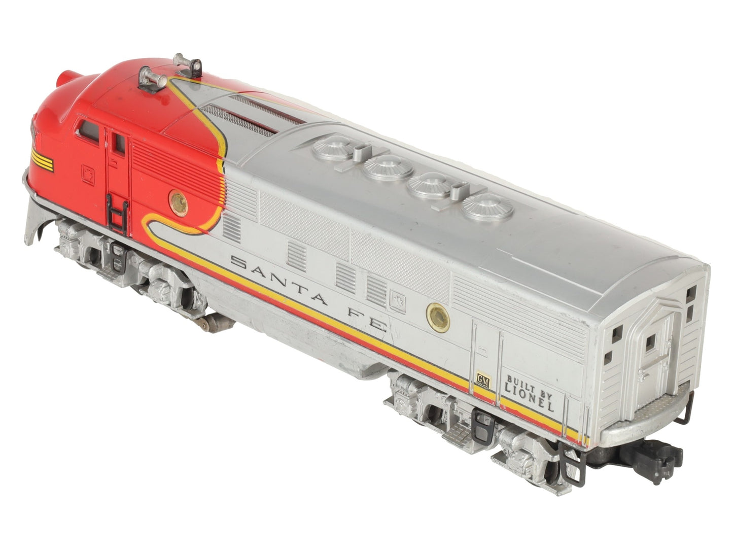 Lionel 2343T Vintage O Santa Fe F3 A Non-Powered Dummy Diesel Locomotive VG