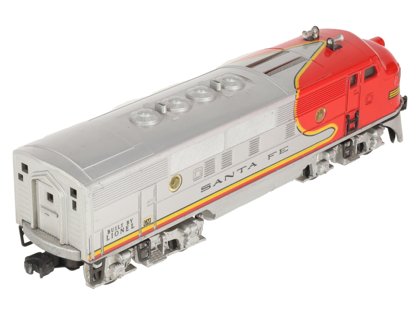 Lionel 2343T Vintage O Santa Fe F3 A Non-Powered Dummy Diesel Locomotive VG