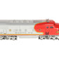 Lionel 2343T Vintage O Santa Fe F3 A Non-Powered Dummy Diesel Locomotive VG