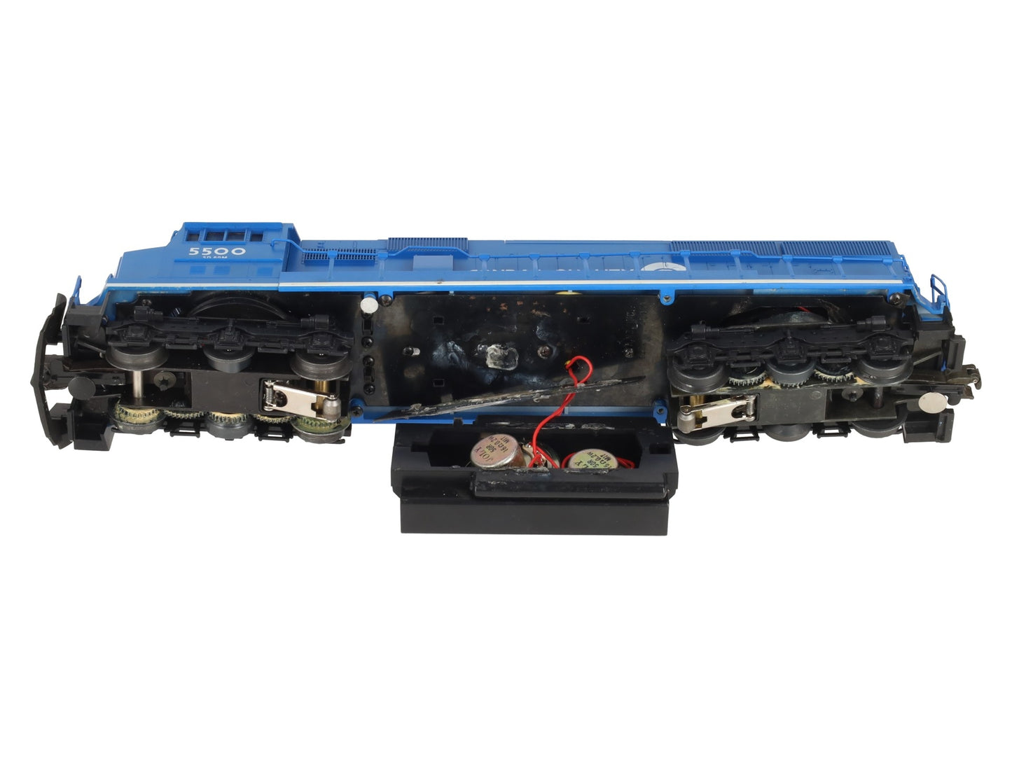 Lionel 6-18216 O Gauge Conrail SD-60M Powered Diesel Locomotive #5500 VG/Box